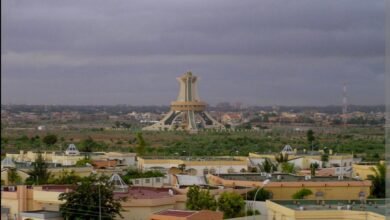 vue du monument des martyrs